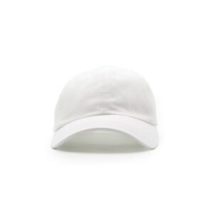 White washed cotton cap